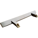 Pull handle - brushed AISI304, K320 45°